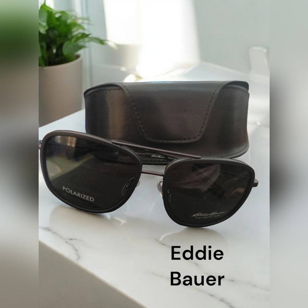 Eddie Bauer polarized sunglasses with case